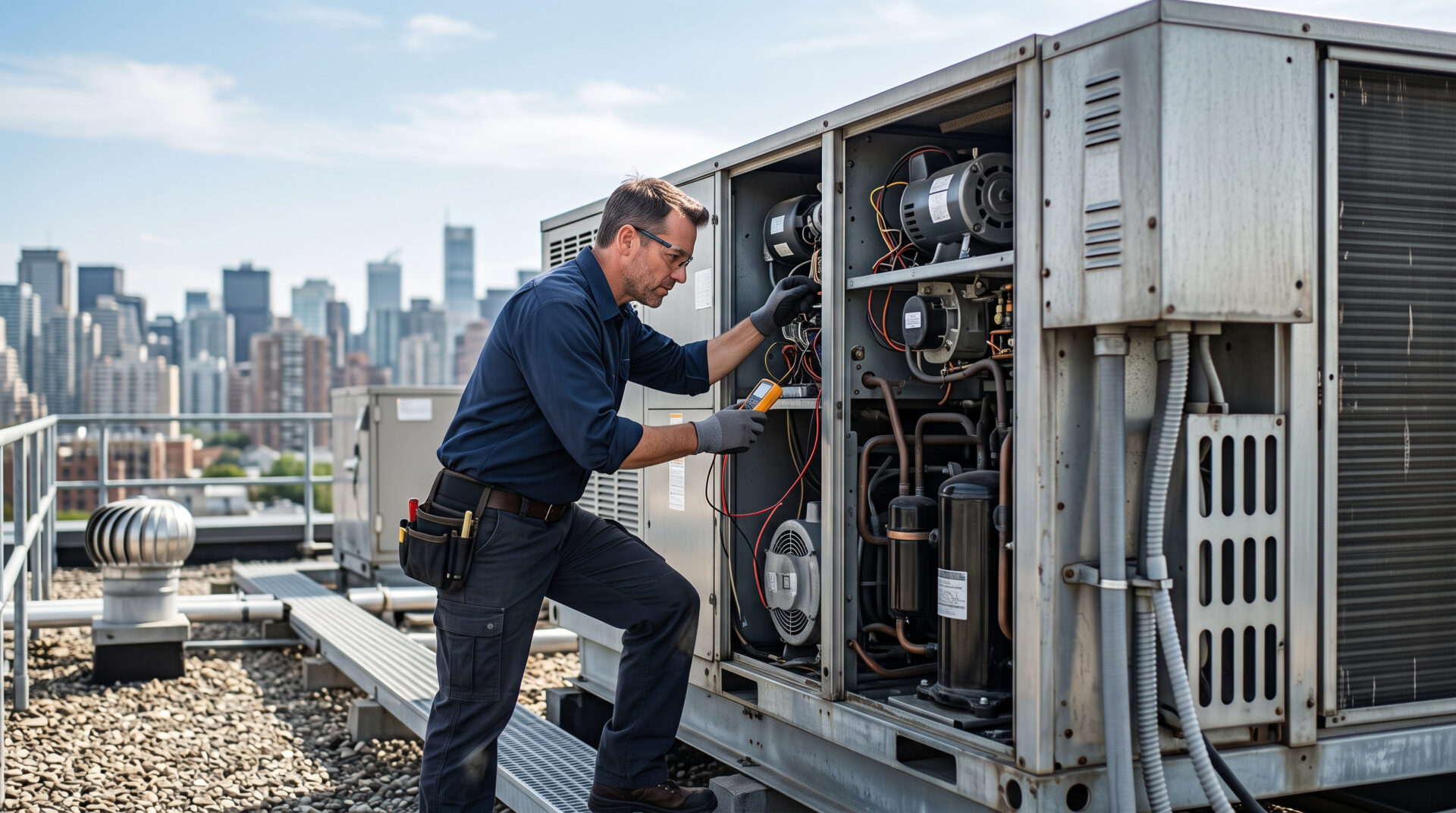 Commercial chiller and HVAC equipment